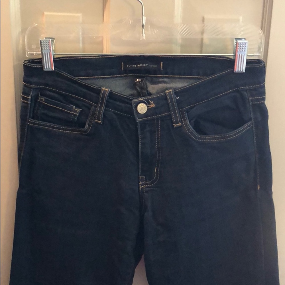 Flying Monkey Stretch Skinny Jeans